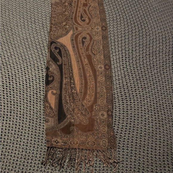 5pc Scarf Lot Wrap Shawl Bundle | Paisley Plaid Floral Pashmina Winter Accessori - Picture 11 of 15